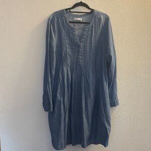 Sonoma Denim Blue Tunic Dress